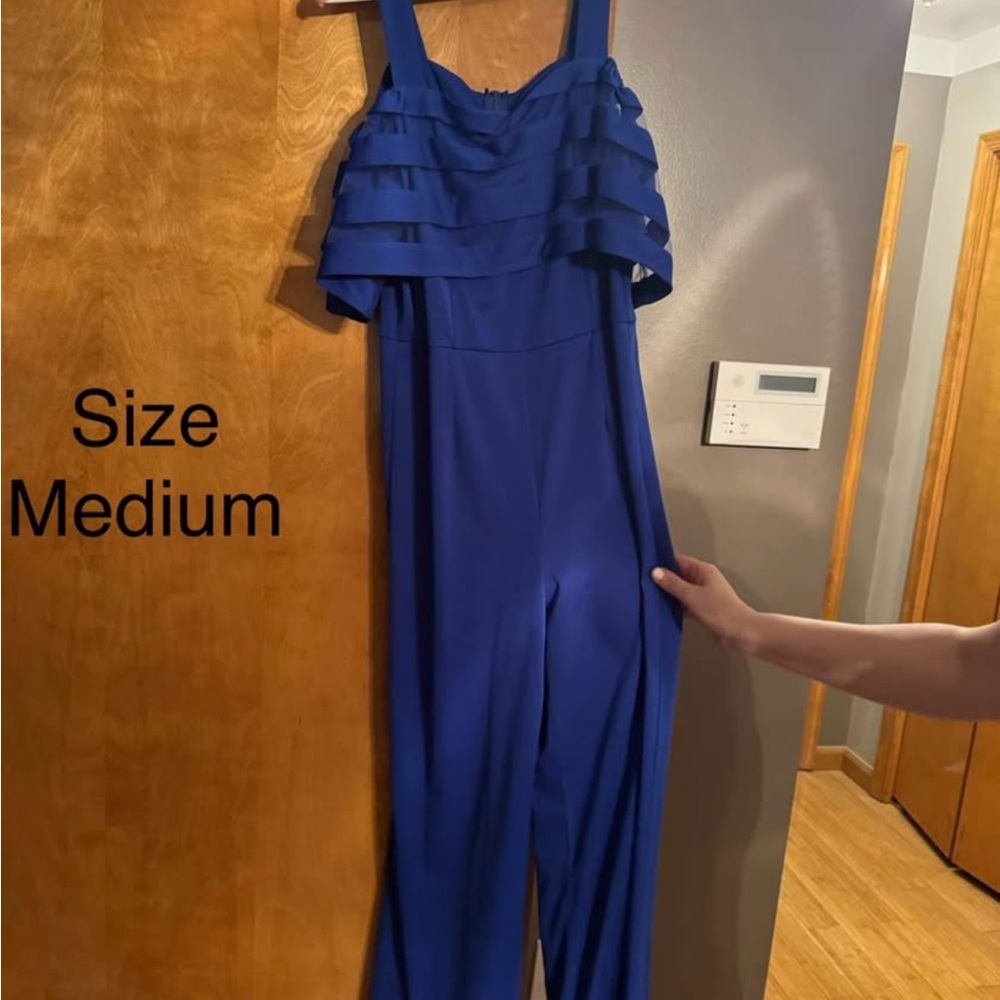 Elegant Blue Jumpsuit